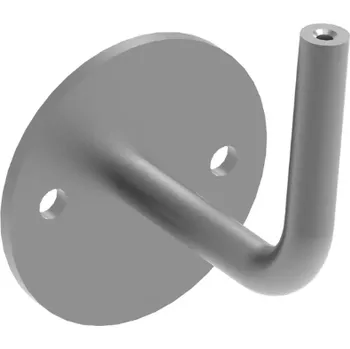 Hahn Steel Držák madla ke svaření Ø12 mm, M5, broušený, AISI 304