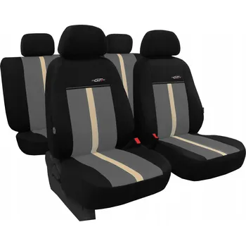 Moto oblečení Potah na celou sadu sedadel Pok-ter umělá kůže univerzální