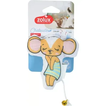 Hračka pro kočku Zolux hračka kočka CHATOUILLE Myška v šatech