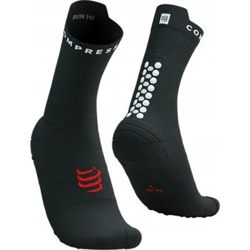 Pánské ponožky Běžecké Ponožky Compressport Pro Racing Socks V4.0 černé, velikost 42-44