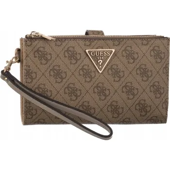 Peněženka Dámská peněženka Laurel II SLG Dbl Zip Orgnzr Guess Béžová SWSG74 59157 LTL