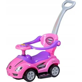 Dětské vozidlo Odrážedlo 3v1 Multistore růžové