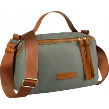 Kabelka Nylonová taška kabelka přes rameno Peterson zelená