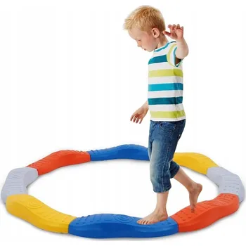 Hračka pro nejmenší Smyslová Stezka pro Děti - Balanční Kameny pro Cvičení Rovnováhy