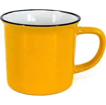 Clay - II.jakost Hrnek Plecháček 380 ml, žlutá, II.jakost