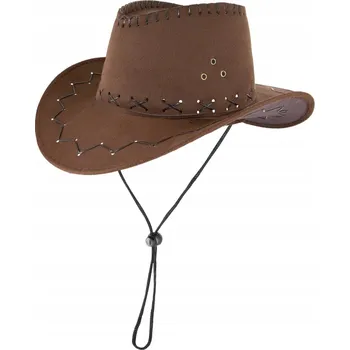 Klobouk Kovbojský klobouk hnědý
