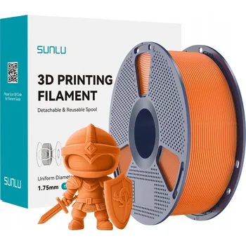 Filament Filament SUNLU 1.75 mm PLA+2.0 sunny orange/ slunečná oranžová 1 kg