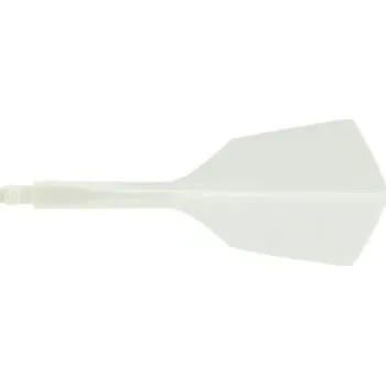 Příslušenství pro šipky Condor letky s násadkou AXE 120 Narrow, bílé Délka násadky: 30 mm