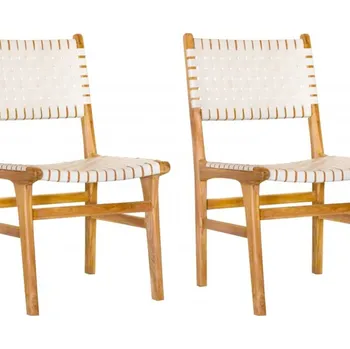 Tuindeco Teak garden chair Mataram (set of 2 chairs) | cena za ks