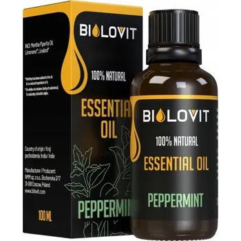 Vůně do bytu Bilovit Esenciální olej Máta peprná - 100 ml