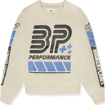 Pánská mikina Broken Planet Performance Bone White Crewneck Velikost: M