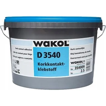 Průmyslové lepidlo WAKOL D 3540 Kontaktní lepidlo na korek 2,5 kg - korek