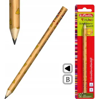 Grafitová tužka Tužka bez gumy Herlitz 10103919 HB hnědá