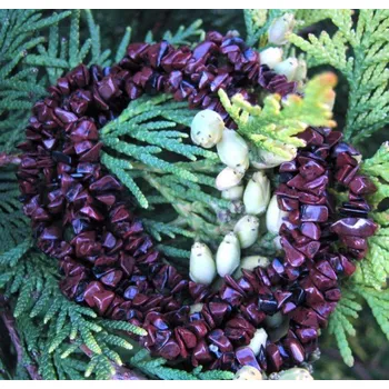 Náhrdelník Obsidián mahagonový - náhrdelník dlouhý