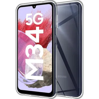 Pouzdro na mobilní telefon Bezbarvý Hero Case Zadní Kryt Hero pro Samsung Galaxy M34