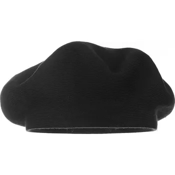 Čepice Dámský pletený baret - 5 černá