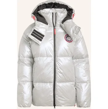 Adidas Dámská Prošívaná Bunda Adidas X Moon Boot, šedá, 34