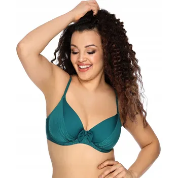 Podprsenka Ava SK-140 emerald Plavková podprsenka s měkkými košíčky 100B