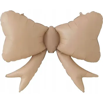 Balónek Fóliový balónek MAŠLE PASTELOVÁ mašlička dekorace k prvním narozeninám, 80 cm