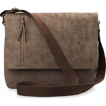 Kabelka Harold's taška na dokumenty eko kůže bez vzoru