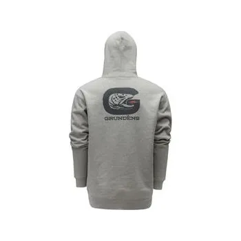 Pánská mikina Grundéns G Trout Hoodie Athletic Heather Velikost: XXL