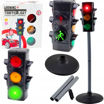 autíčko Dopravní semafor QULKI se světelnými a zvukovými efekty, 70 cm