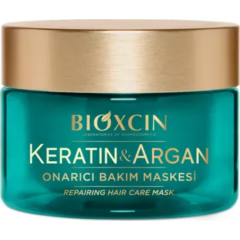 Vlasová regenerace Bioxcin Keratin & Argan Regenerační a obnovující maska na vlasy 225ml