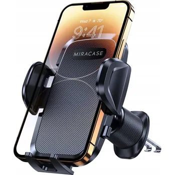 MIRACASE cb3d Držák telefonu do auta na mřížku ventilace 360° pro 4-7" telefony
