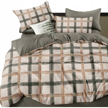 Povlečení SADA POVLEČENÍ 160x200 BAVLNĚNÝ SATÉN, POVLEČENÍ NA POLŠTÁŘE 70x80