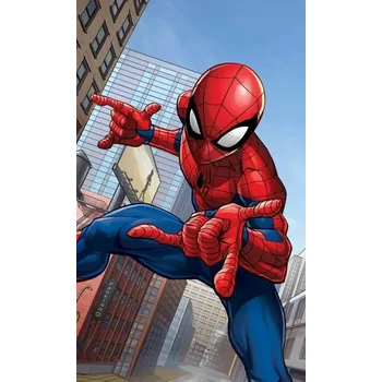 Dětský ručník Spider-Man Pavouk do školky 30x50 cm bavlněný
