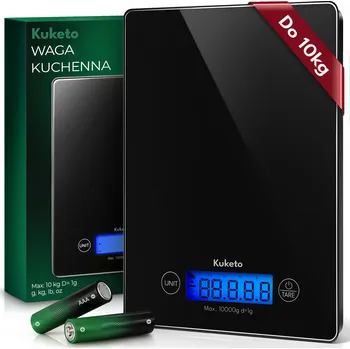 Kuchyňská váha Kuchyňská váha LCD elektronická PRECIZNÍ PŘESNÁ TARA 1g/10kg + BATERIE