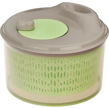 Cedník a síto Kela Odstředivka na salát DRY PP-plastik, pastelově zelená H 16cm / Ř 24cm