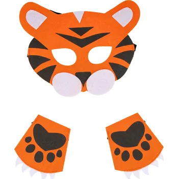 Karnevalový kostým Dětské doplňky na karneval (tygr, one size)