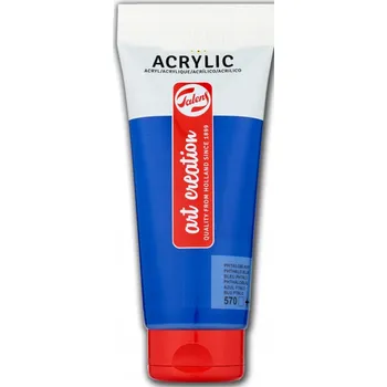 Výtvarná barva Akrylové barvy Talens modrá 1 ks 200 ml