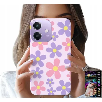 Pouzdro na mobilní telefon POUZDRO pro OPPO A60 5G - Barevné Sedmikrásky, Sedmikráska, Květiny