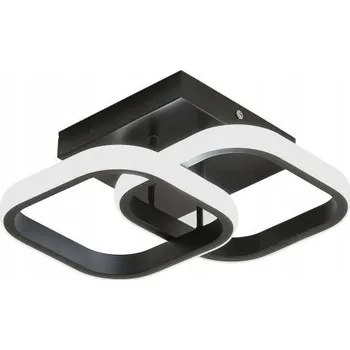 STROPNÍ SVÍTIDLO MODERNÍ LED 22W 6500K 1900LM černé