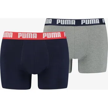 Puma Pánské Boxerky 2 ks Modrá S (2232810)
