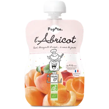 POPOTE kapsička BIO meruňka 120 g