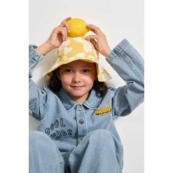 Dívčí bunda Dětská riflová bunda Liewood Kinsley Placement Denim Overshirt LW20934.PPY2 modrá 50X, vel. 92