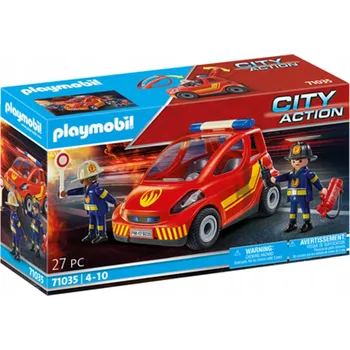 Stavebnice Playmobil Playmobil - Hasičské auto City Action 71035
