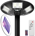 Interlook LDT-B840 | Pouliční lucerna, UFO LED solární lampa | 1000W, 12Ah, IP65, 672 LED SMD5730 | velký solární panel 6V/15W | Dálkový