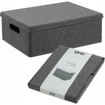 Úložný box ORGANIZÉR KRABIČKA KRABIČKA NA SKLADOVÁNÍ VEGA XL S VÍKEM