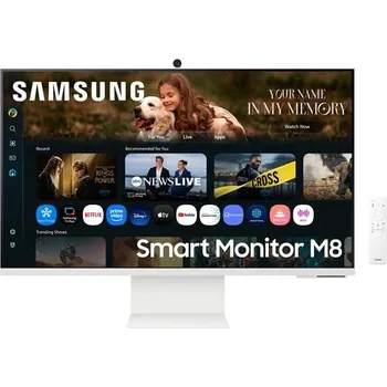Monitor SAMSUNG MT LED LCD 32" Smart Monitor M8 (M80F) VA, UHD, 60hz, 4ms, hdmi, usb-c, speaker, pivot