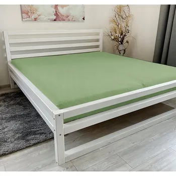 Prostěradlo Prémiové prostěradlo Mikroplyš - Lesní zelené, Rozměry: 90 x 200 cm