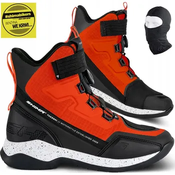 Moto oblečení Moto boty Shima Takeshi Men Red, vel. 41