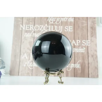 Koule z černého Obsidiánu - velká