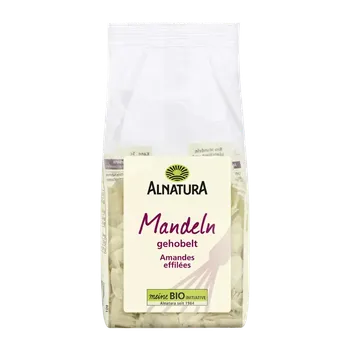 Alnatura BIO Mandle blanšírované plátky 100 g