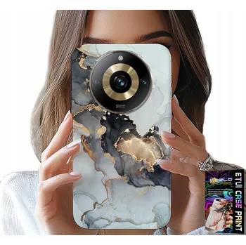 Pouzdro na mobilní telefon POUZDRO PRO REALME 11 PRO+ 5G – ELEGANTNÍ MRAMOROVÉ POUZDRO PRO ŽENY
