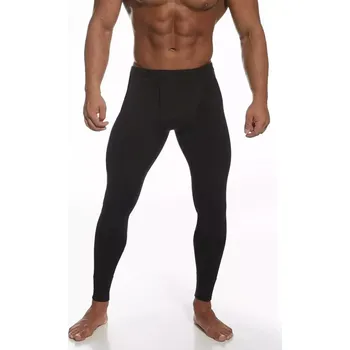 Pánské kalhoty Pánské podvlékací kalhoty Authentic black - CORNETTE černá L