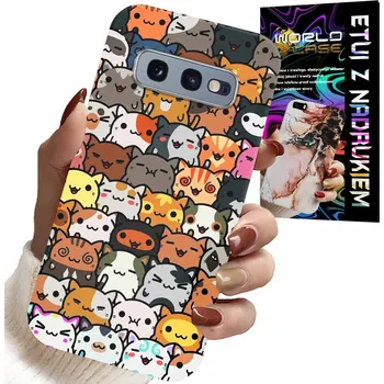 Pouzdro na mobilní telefon POUZDRO PRO SAMSUNG GALAXY S10E - ZADNÍ KRYT S ROZTOMILÝMI KOČIČKAMI, KOČKAMI, KRYT